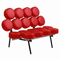 диван marshmallow sofa прямой красный в Кургане
