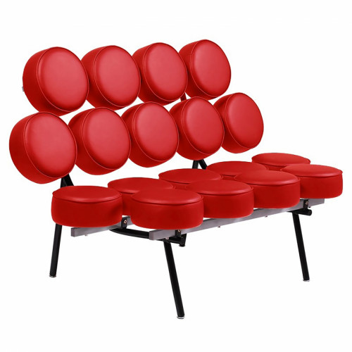 диван marshmallow sofa прямой красный в Кургане