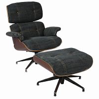 кресло jeans dark серое в Кургане