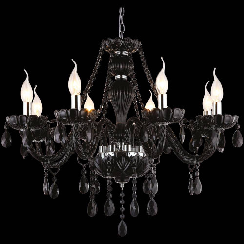 подвесная люстра arte lamp teatro a3964lm-8bk в Кургане