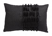 подушка с объемным узором giselle dark gray в Кургане