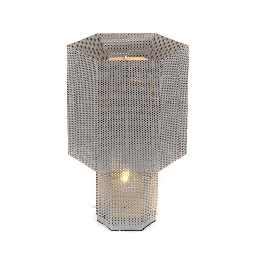 настольная лампа km0130p-1 silver от delight collection в Кургане