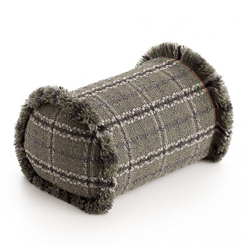 подушка большая-рол tartan green от gan в Кургане