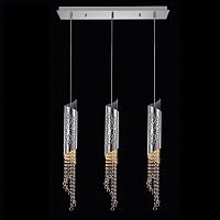 подвесной светильник crystal lux credo l- chrome в Кургане