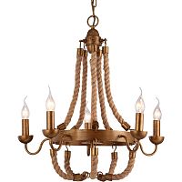 подвесная люстра arte lamp amaca a8957lm-5bz в Кургане