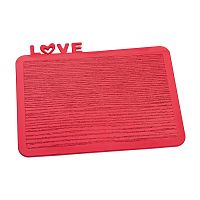 разделочная доска happy board love, красная в Кургане