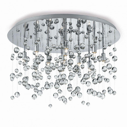потолочный светильник ideal lux neve pl8 cromo в Кургане