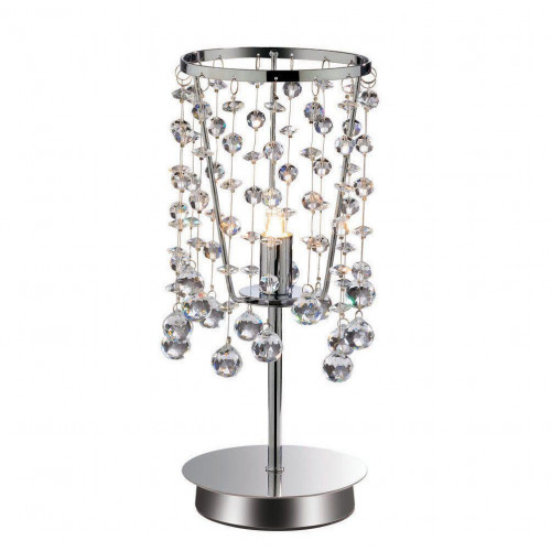 настольная лампа ideal lux moonlight tl1 cromo в Кургане