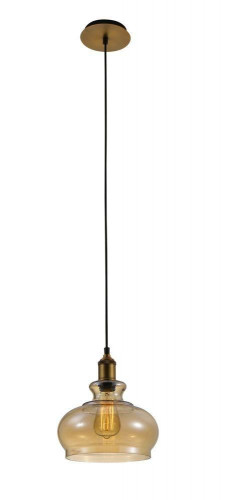 подвесной светильник crystal lux sonnette sp1 amber в Кургане