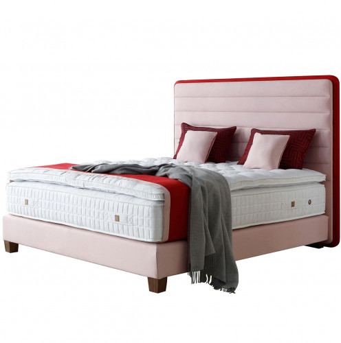 кровать двуспальная 180х200 розовая lounge headboard в Кургане
