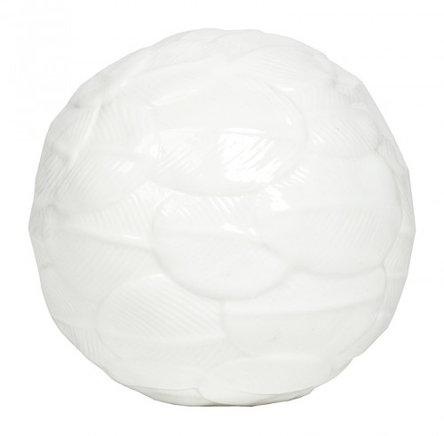 декоративный шар white small в Кургане