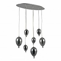 подвесная люстра ideal lux clown sp7 cromo в Кургане