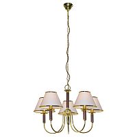 подвесная люстра arte lamp catrin a3545lm-5go в Кургане