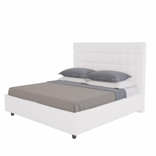 кровать shining modern 90х200 велюр молочный р в Кургане