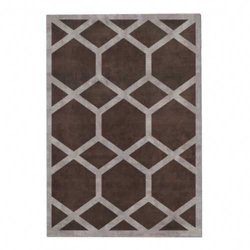ковер ashton cocoa 240x340 коричневый в Кургане