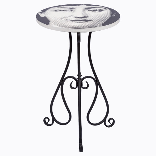 стол кофейный намек fornasetti черно-белый в Кургане