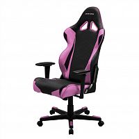 кресло геймерское dxracer racing черно-розовое в Кургане