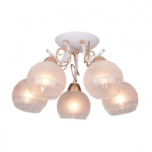потолочная люстра toplight melissa tl3790x-05wh в Кургане