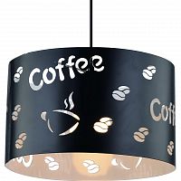 подвесной светильник arte lamp caffetteria a1233sp-1bk в Кургане