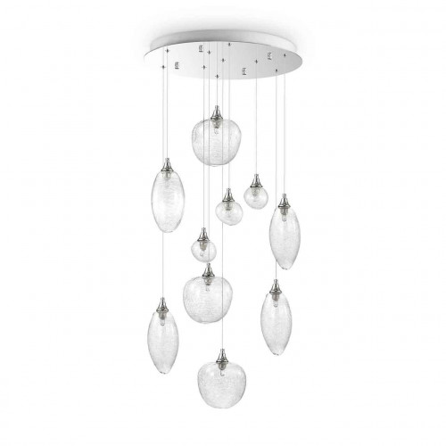 подвесная люстра ideal lux baco sp10 cromo в Кургане