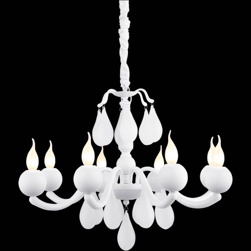 подвесная люстра arte lamp sigma a3229lm-8wh в Кургане