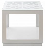 стол журнальный mark 60*60*60 белый в Кургане