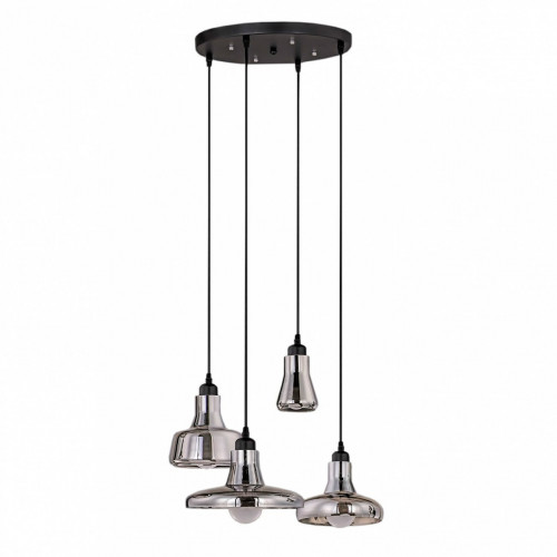 светильник boretto smoke glass round в Кургане