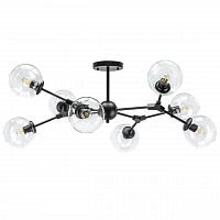 потолочная люстра lightstar beta 785087 черная в Кургане