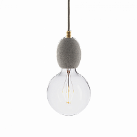 подвесной светильник beton bolti gray brass в Кургане