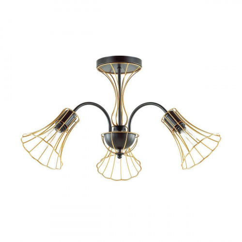потолочная люстра lumion ingrid 3776/3c золото в Кургане