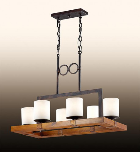 подвесная люстра odeon light fabo 2767/6 в Кургане