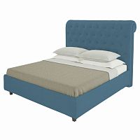 кровать двуспальная 180х200 морская волна из велюра sweet dreams в Кургане