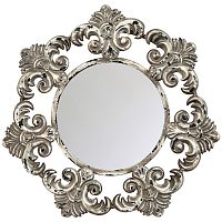 зеркало круглое в широкой раме монришар в Кургане