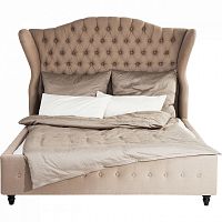 кровать двуспальная 160х200 бежевая city spirit в Кургане