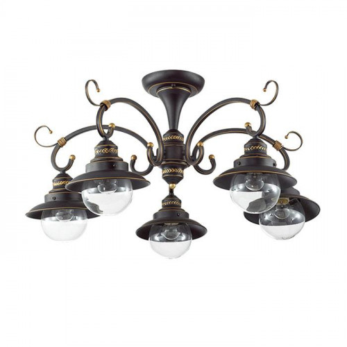 потолочная люстра odeon light sandrina 3249/5c в Кургане