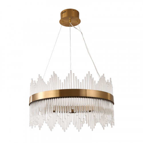 люстра stripglass 50 латунь, прозрачное стекло в Кургане