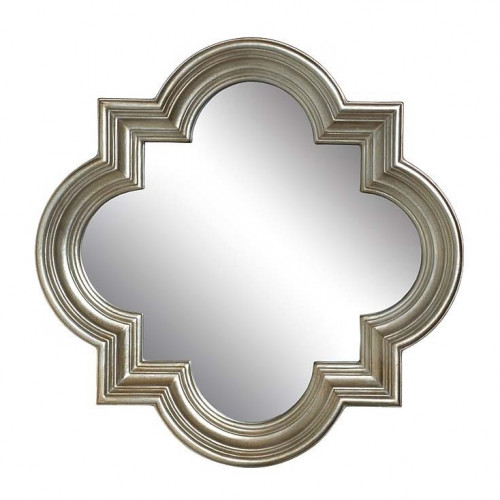 зеркало настенное в фигурной раме серебро lona в Кургане