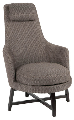 кресло home space dark серое в Кургане