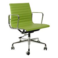 кресло eames style салатовая кожа в Кургане