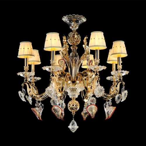 люстра md102729-8a от illuminati золото/янтарная в Кургане