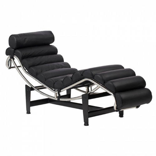 шезлонг chaise longue черный в Кургане