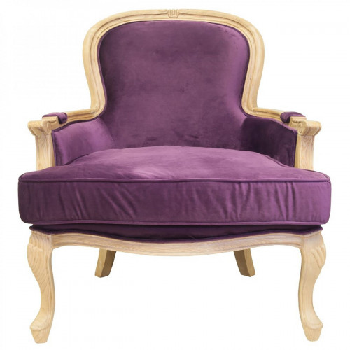 кресло diesta velvet фиолетовое в Кургане
