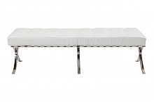 оттоманка barcelona loveseat белая в Кургане