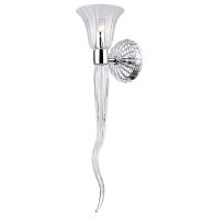 бра crystal lux linda ap1 chrome в Кургане