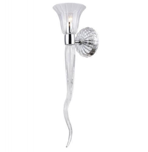 бра crystal lux linda ap1 chrome в Кургане