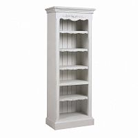 шкаф книжный открытый узкий марсель молочно-белый в Кургане