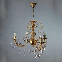 подвесная люстра ambiente alicante 8888/3 ab tear drop в Кургане