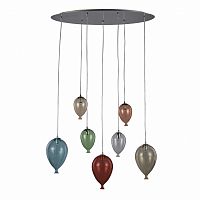 подвесная люстра ideal lux clown sp7 color в Кургане