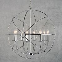 подвесная люстра loft it castle chrome loft1193-8 в Кургане