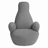кресло bottle chair серое в Кургане